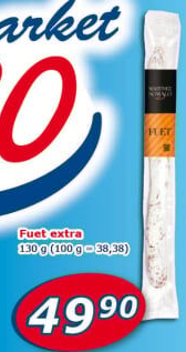 Salám Fuet Extra Martínez Somalo