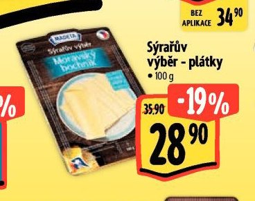 Sýrářův výběr – plátky