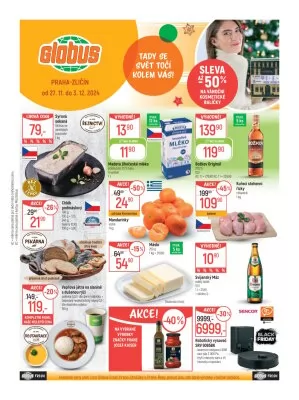 akční leták Globus 27.11.2024-3.12.2024