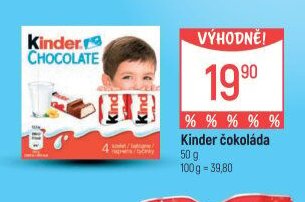Kinder čokoláda