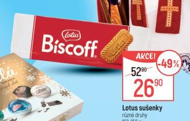 Lotus sušenky