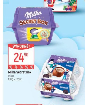 Milka Secret box