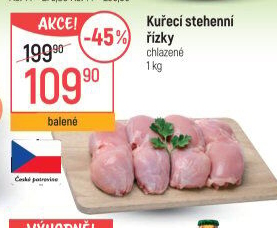 Kuřecí stehenní řízky