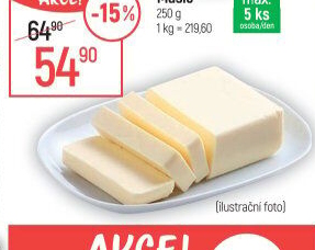 Máslo Mlékárna Pragolaktos