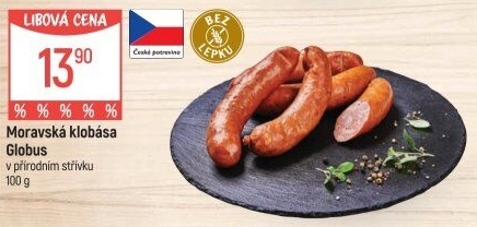 Moravská klobása Globus