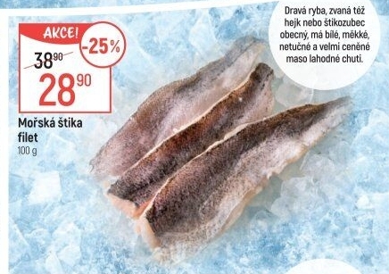 Mořská štika filety