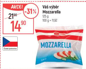 Mozzarella Váš Výběr