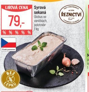 Sekaná syrová Globus