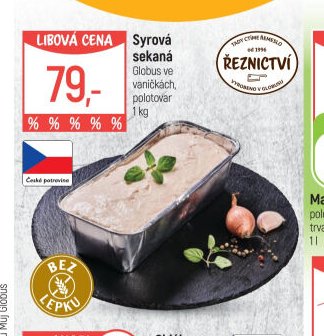 Syrová sekaná Globus