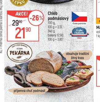 Chléb podmáslový