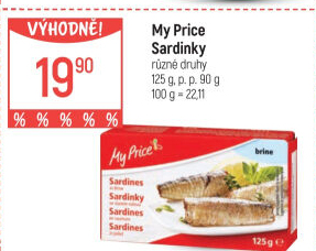 Sardinky My Price