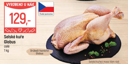 Selské kuře Globus