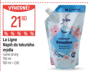 Tekuté mýdlo La lígne - náhradní náplň