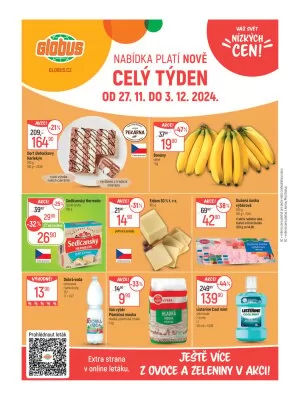 akční leták Globus 27.11.2024-3.12.2024