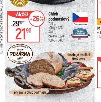 Chléb podmáslový