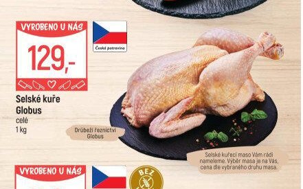 Selské kuře Globus