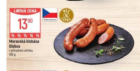 Moravská klobása Globus