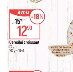 Cereální croissant