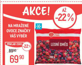 Lesní směs mražená Váš Výběr