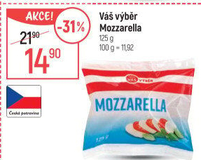 Mozzarella Váš Výběr