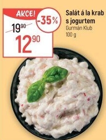 Salát a la krab s jogurtem