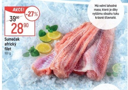 Sumeček africký filety