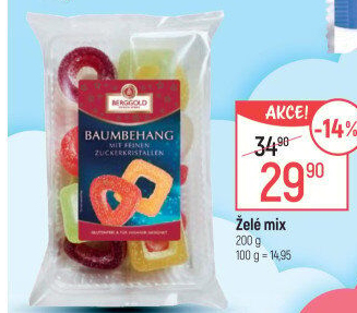 Želé bonbony Berggold