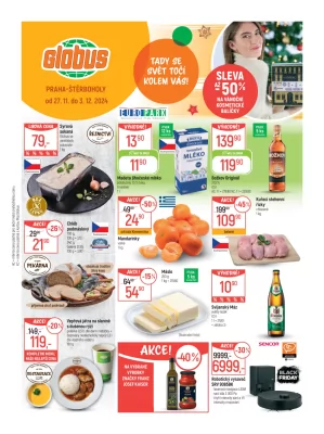 akční leták Globus 27.11.2024-3.12.2024