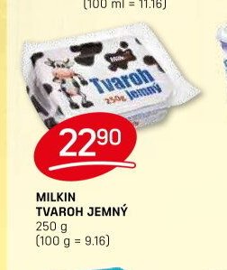 MILKIN TVAROH JEMNÝ