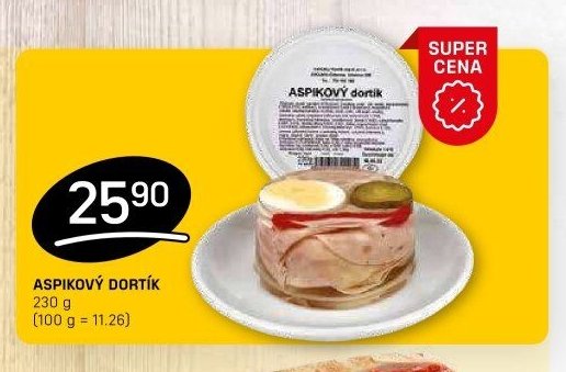 Aspikový dortík