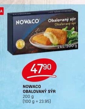 Nowaco obalovaný sýr