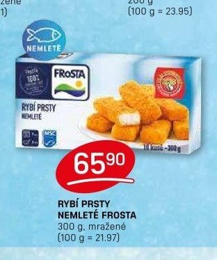 Rybí prsty nemleté Frosta