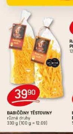 Babiččiny těstoviny
