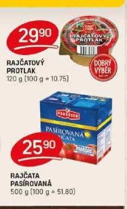 Rajčata pasírovaná
