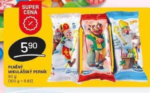 Plněný Mikulášský perník