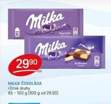 Milka čokoláda