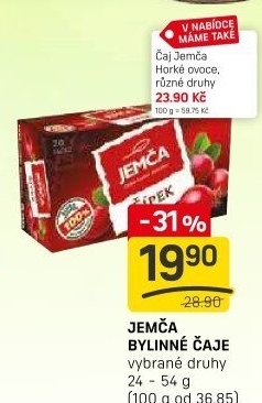 Bylinný čaj Jemča