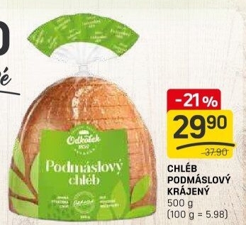 Chléb podmáslový Odkolek