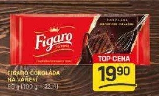 Čokoláda na vaření Figaro