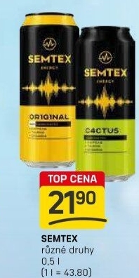 Energetický nápoj Semtex