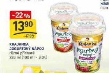 Jogurtový nápoj Krajanka