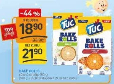 Krekry Bake Rolls Tuc