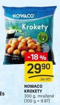 Krokety mražené Nowaco