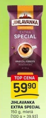 Mletá káva extra speciál Jihlavanka