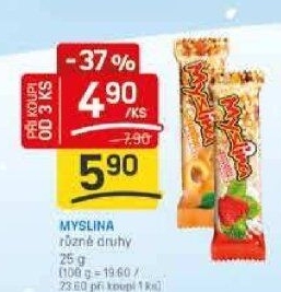 Müsli tyčinka Myslina