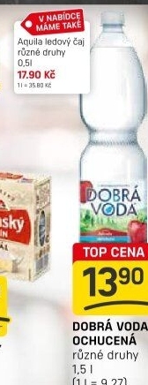 Ochucená voda Dobrá voda