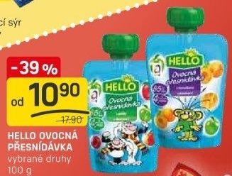 Ovocná kapsička Hello