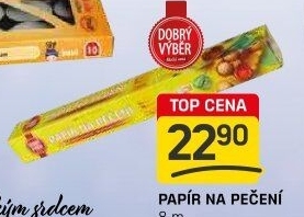 Papír na pečení Dobrý Výběr