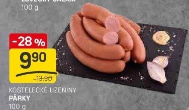 Párky Kostelecké uzeniny