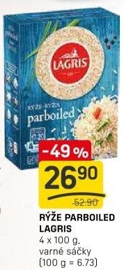 Rýže parboiled Lagris